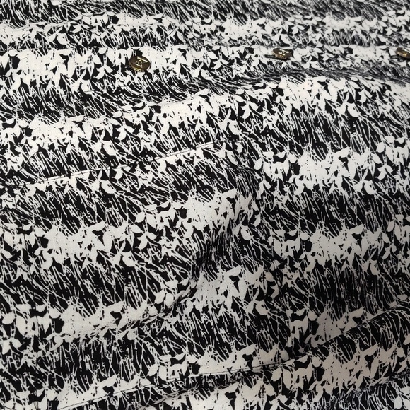 NWT Adrienne Vittadini Buttonfront Tie Waist Top - Picture 4 of 10